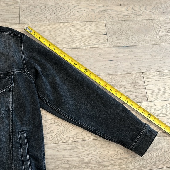 Zara women’s jeans jacket black size M - Picture 4 of 5